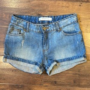 Zara Basic cuffed shorts, womens sz M